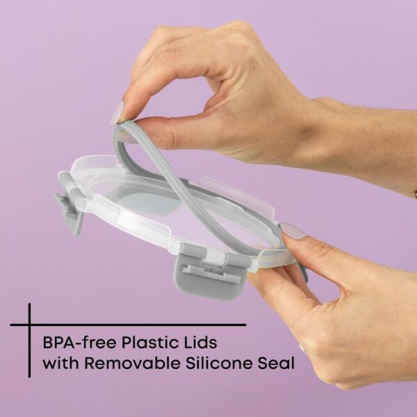 24pc Borosilicate Glass Storage Containers with Lids