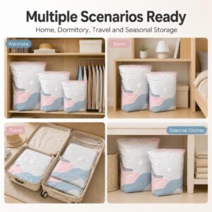 3 PACK No-Pump Vacuum Storage Bags-Free Shipping