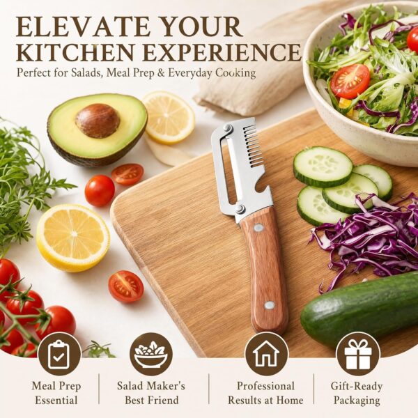 814X0mr8PTL._AC_SL1500_.jpg 2-Pcs Upgrade Vegetable Peeler and Julienne Peeler Set