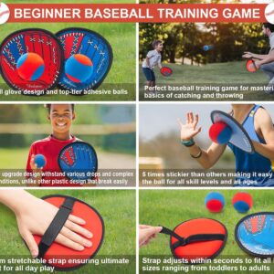Toss and Catch Ball Game, Kids Toddler Baseball Glove & Catch Ball Toys