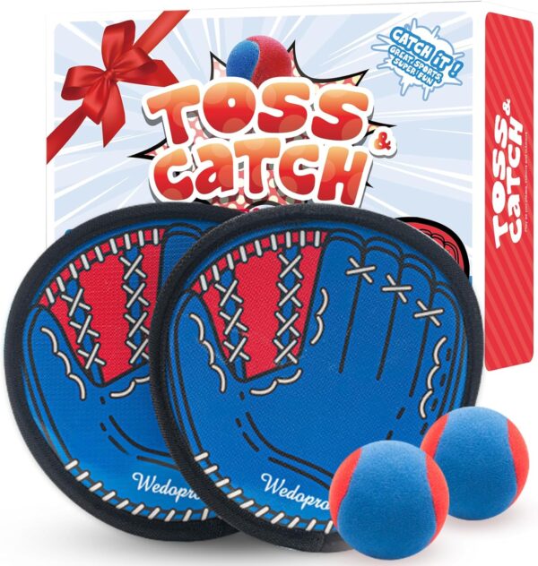 Toss and Catch Ball Game, Kids Toddler Baseball Glove & Catch Ball Toys