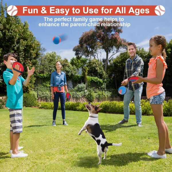 Toss and Catch Ball Game, Kids Toddler Baseball Glove & Catch Ball Toys